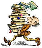 Man Carrying Books